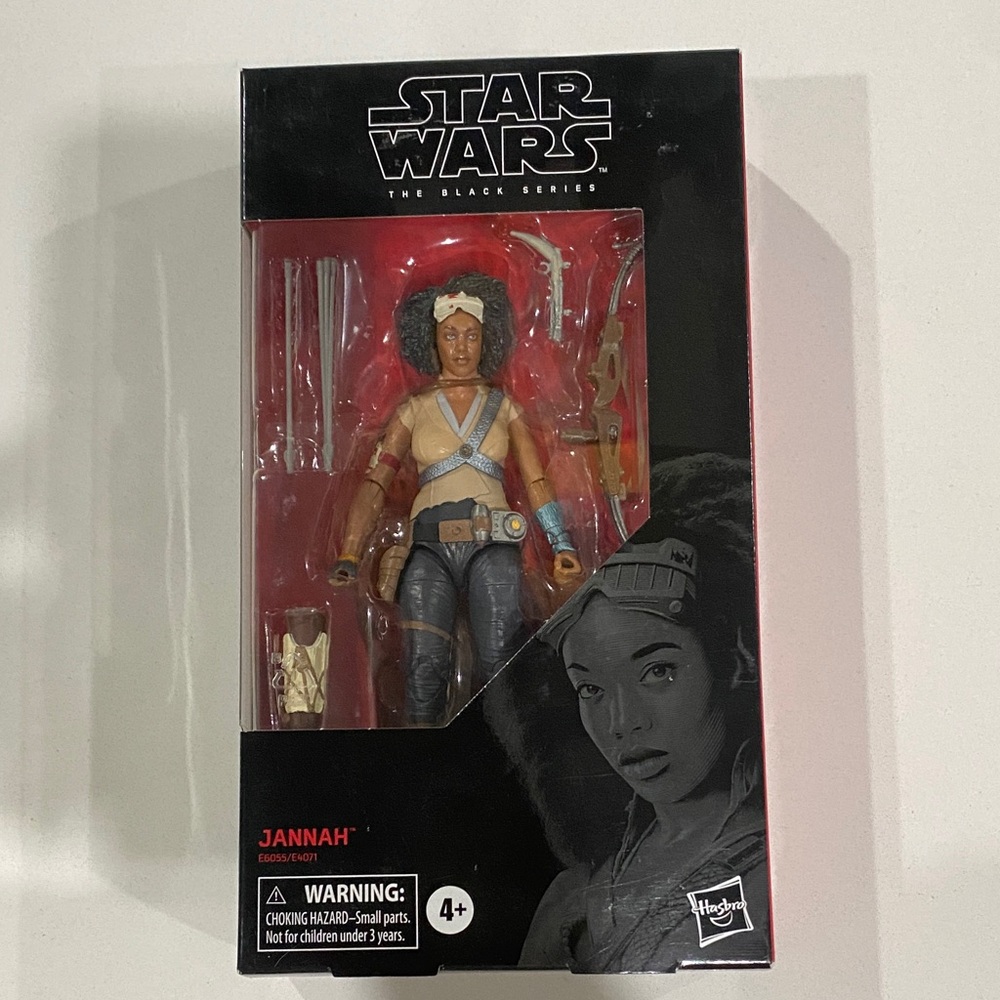 Hasbro Star Wars Black Series Jannah Action Figure - Brown, Tan, Blue